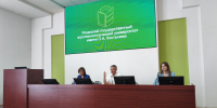 Будущее начинается с голоса: председатель Избиркома Рязанской области встретился со студентами РГАТУ - Избирательная комиссия
