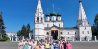 Учащиеся воскресной школы «Подсолнушки» Троицкого храма поселка Дачный г. Липецка совершили паломническую поездку в Ярославскую область - Первое Липецкое благочиние