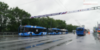 Видео: в Петербурге стартовал конкурс «Лучший водитель троллейбуса» - Петербургский дневник