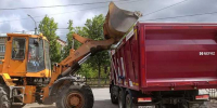 В Коврове продолжается ямочный ремонт, косят траву, убирают ветки и смет - KovrovSegodnya.Ru