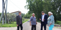В Ленинском районе проверили ход работ по асфальтированию в рамках проекта поддержки местных инициатив - Администрация г. Барнаул