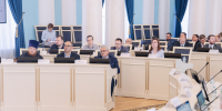 Секретарь Избирательной комиссии Рязанской области Сергей Скобелев принял участие в публичных слушаниях по исполнению регионального бюджета за 2025 год. - Избирательная комиссия