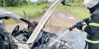 Два автомобиля сгорели в Тульской области за сутки - ГТРК