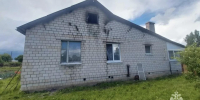 В Орловской области горел жилой дом - Орловский Вестник