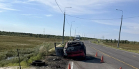 Молодая автоледи пострадала в ДТП с возгоранием на трассе Сургут — Салехард - ГТРК Ямал