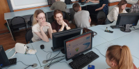 Студенты БУКЭП реализуют проект «Разработка программы презентации специальности «Таможенное дело» в целях профориентации молодежи» для обучающихся МБОУ СОШ № 35 - БУКЭП