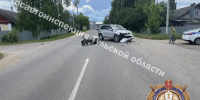 В Богородицке «Сузуки» столкнулась с мопедом - ГТРК