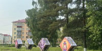 В городском парке демонтируют кубы - Междуреченский городской округ