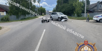 В Богородицке внедорожник столкнулся с мопедом - ИА Тульская служба новостей