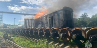 В Энгельсе горел вагон со смолами: подробности опасного пожара - SaratovNews.Ru
