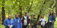 В Рузском округе очищали лес от мусора - РузаРИА