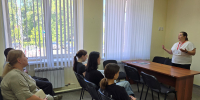 Воспитанники Введенского детского дома посетили флагманский отдел МФЦ - МФЦ по Курганской области