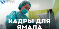 Студенты из Тюмени стажируются в новоуренгойской ЦГБ - Телевидение Импульс