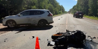 В ДТП с разорванным на части мотоциклом погиб 25-летний байкер - Город Киров
