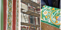 Храм Сретения Господня в Вологде украшают старинными изразцами - Вологда.РФ