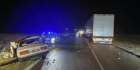 На Дону пенсионер на легковушке погиб в аварии, выехав на встречную полосу под КАМАЗ - Газета Таганрогская правда