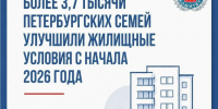 Более 3,7 тысячи петербургских семей улучшили жилищные условия с начала 2026 года - Жилищный комитет СПб