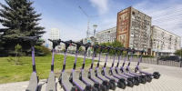 Разметку для электросамокатов наносят в Новокузнецке - Horosho.info