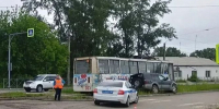 В Иркутской области «Митсубиси Паджеро» влетел в трамвай - ИА Байкал-Daily