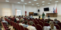 В управлении образования администрации округа состоялась встреча директоров школ с оргкомитетом Сергиево-Посадской школьной лиги - Администрация Сергиево-Посадского района