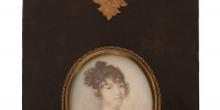Портрет Н. О. Пушкиной. 1810-е годы. Художник Ксавье де Местр. Из фондов музея-заповедника «Михайловское» - InformPskov.Ru