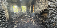 В Половинском округе при пожаре погибла пожилая женщина - Shadr.Info