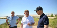 Губернатор Херсонской области осмотрел поврежденный мост на Арабатскую стрелку - Губернатор Херсонской области