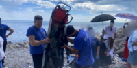 Крупный ландшафтный пожар тушат в Крыму под Алуштой - SevastopolMedia