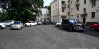 Благоустройство пяти дворов по национальному проекту завершили в Вологде - Вологда.РФ