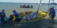 Спасатели эвакуировали девушек с каяка на Новосибирском водохранилище - Gorsite.Ru