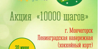 10000 шагов к жизни - Город Мончегорск