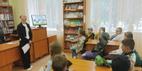 Новомосковские библиотекари рассказывают школьникам историю города - ИА Новомосковск Сегодня