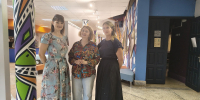 Светлана Боброва (справа), Ирина Филимонова и Наталья Черная - Город Че