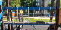 В калужском Кирове починили детскую площадку - Телерадиокомпания Ника