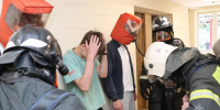 Воронежские спасатели поделились кадрами пожарно-тактических учений в лагере «Зеленый огонек» - РИА Воронеж