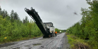 На автодороге «Лесная» в районе Оленегорска продолжается ремонт - Мурманский вестник