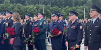 Сотрудники регионального следственного управления приняли участие в открытии мемориала защитникам Отечества - Следственный комитет