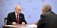 Путин назвал запуск трассы М-12 результатом работы уроженцев Татарстана - M24.Ru