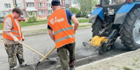 Ямочный ремонт дорог, покос травы, уборка города - ТК Наш Регион 33