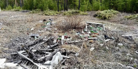 В Заиграевском районе убрали крупную свалку в лесу - ВостокТелеИнформ