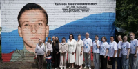 В Нижнем Новгороде открыли граффити в честь героя СВО Валентина Селехова - Газета День города. Нижний Новгород
