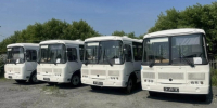 Три муниципалитета Новосибирской области получили семь новых автобусов по нацпроекту - Сиб.фм