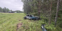 В Пустошкинском округе перевернулась «Ауди-80», погибли водитель, пассажир и собака - Pln-Pskov.Ru