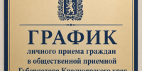 ГРАФИК личного приема граждан в общественной приемной Губернатора Красноярского края в г. Красноярске на II полугодие 2026 года. - Город Сосновоборск