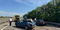 Двух человек увезли в больницу с места жесткого ДТП на Восточном обходе Краснодара - Кубанские Новости