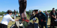 Торжественный памятный митинг, посвященный 25-летию со дня основания мемориала «Прощание славянки».. - Шипуновский район
