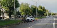 В Кирове на Солнечной столкнулись мотоцикл и «Веста» - Newsler.Ru