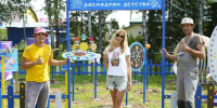 У Знаменской школы завершен первый этап монтажа площадки «Космодром детства». - Знаменский район