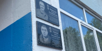 Куряне открыли памятный знак героически погибшему при спасении людей Артёму Ларину - Городские Известия