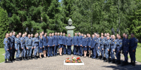 Начальник Университета ФСИН России Александр Вотинов в ходе рабочей поездки в Псков встретился с курсантами выпускного курса филиала - ПЮИ ФСИН России